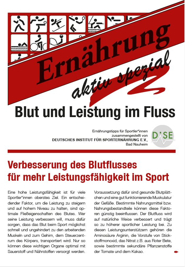 Ernährung aktiv Spezial „Blutfluss“