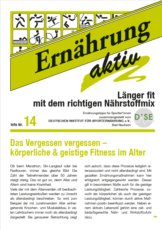 Ernährung aktiv Nr. 14 länger fit