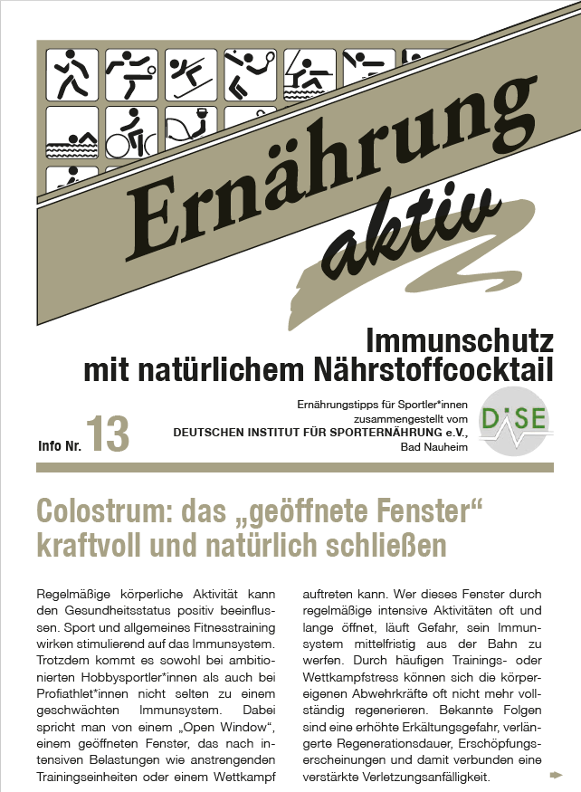 Ernährung aktiv Nr. 13 Colostrum