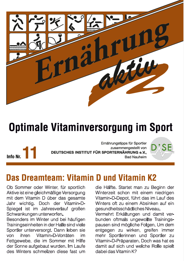 Ernährung aktiv Nr. 11 Vitamine D und K